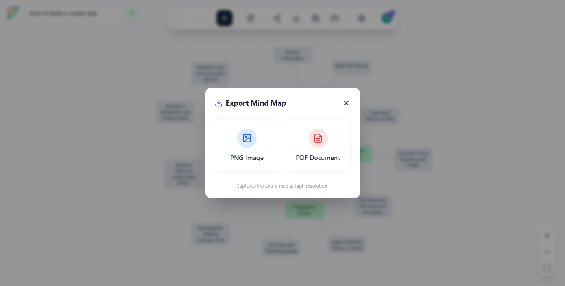 Export to PNG and PDF